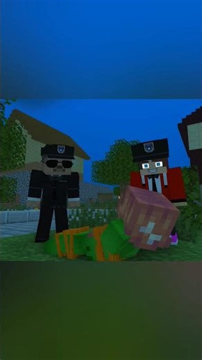 Police And Criminal Story Minecraft Animation #minecraft #animation #shorts