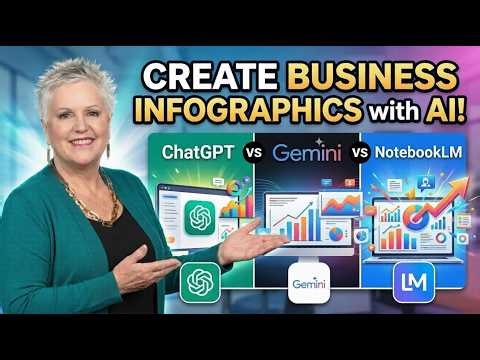 How to Create Business Infographics with AI (ChatGPT vs Gemini vs NotebookLM)