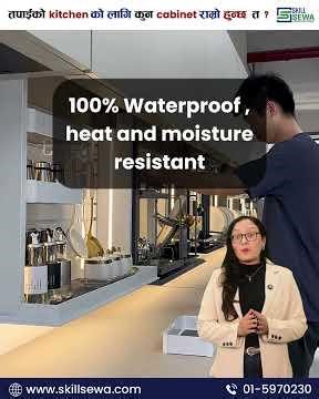 Types of kitchen cabinets.