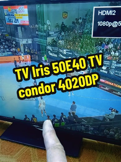 TV Iris 50E40 TV condor 40'20DP love my job watch me thank you so much my follower#love #foryou #khaledQLED #tiktok #condor