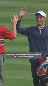 609K views · 10K reactions | An albatross for the win at Pebble Beach?! 10 years ago, 17-year-old Christopher Meyers pulled off a miraculous shot  | PGA TOUR Champions | Facebook