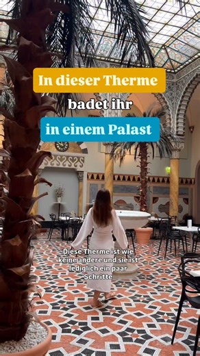 Ein Besuch im @palais_thermal in Bad Wildbad fühlt sich jedes Mal an wie ein kleiner Kurzurlaub 💆‍♀️ *Anzeige 💦 12 Thermal- & Erlebnisbecken (32–38 °C) 🕌 Historische Architektur mit maurischen Elementen 🌡️ Heiß-/Kaltgänge & Sprudelliegen 🧖‍♀️ Mehrere Saunen & Dampfbad Und ganz neu hinzugekommen die Naturlounge 🌿 mit: ✔️ Eigenem, ruhigen Liegebereich ✔️ Bequemen, hochwertigen Liegen ✔️ Mehr Abstand zwischen den Plätzen ✔️ Gemütliche, natürliche Gestaltung ✔️ Trinkwasser direkt vor Ort ✔️ Id