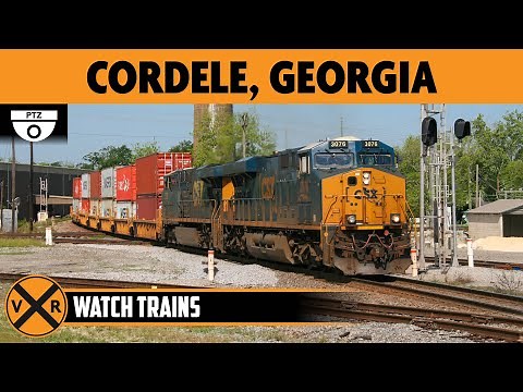 Cordele, Georgia, USA | LIVE Train Camera (PTZ)