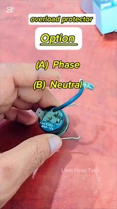 64K views · 1.1K reactions | Function of overload protector in refrigerator compressor, #fridge #airconditioner #hvac | Liam Rimz | Facebook