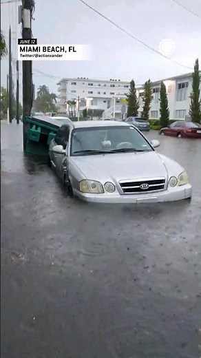 Over a Foot of Rain Causes Life-Threatening Flooding in Miami & Fort Lauderdale Florida