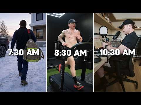 Day in the Life After Firefighter Shift | Post-Shift Routine + Hyrox Training