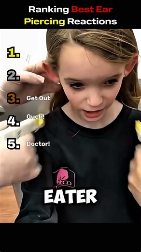 The Funniest Ear Piercing Reactions