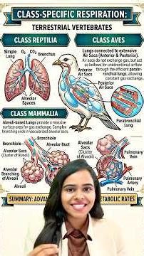 Respiratory modes in Chordates.📚 #biology #education #explore #fyp #shorts #ytindia #youtube #yt