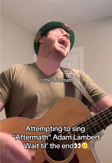 I can’t imagine getting through this @Adam Lambert song in the original key…😅 Should I try it anyway?🎙️ #adamlambert #cover #aftermath #singer #highnote