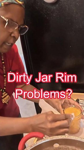 🍑 Dirty Canning Jar Rims Can Ruin Your Low Sugar Peach Jam! #cooking #canning #homestead