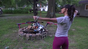 What bow do you shoot?! #archery #hunting #womenwhohunt #girlswhohunt #bowhunting #whitetail #hunt #womenarchery #fy #fyp #foryou #foryoupage #thanks