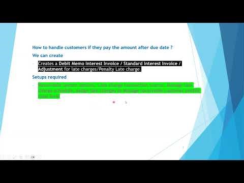 Oracle ERP Fusion Financials AR interview questions how to handle customer if they pay after due
