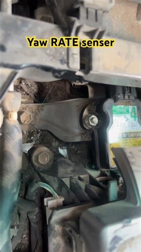 Toyota Land Cruiser 2007 to 2016 YAW RATE senser location #skc #workshop #doctor