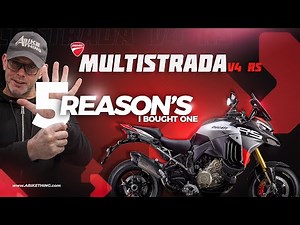 5 Reasons Why I Bought A Ducati Multistrada V4 RS... | First Ride & Impressions