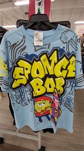 SPONGEBOB SQUAREPANTS & PATRICK STAR GRAPIC T-SHIRT $9.99 - LIGHT BLUE NICKELODEON FUNNY CARTOON