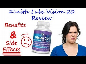 Vision 20 Review-Zenith Labs Supplement Scam Or Legit?