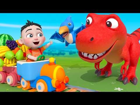 Lagu Tarian Hewan - Lagu Kereta Api Toot Toot | Lagu Lucu - Lagu Anak - Rizky Bahasa Indonesia