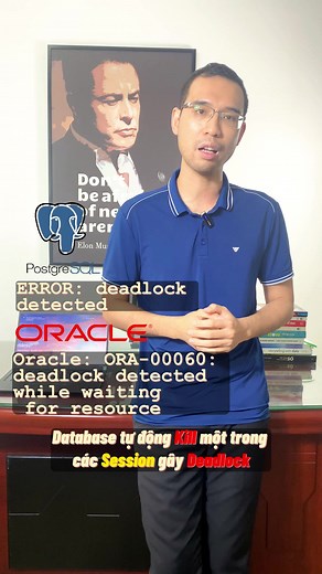 Xử lý Deadlock trong CSDL #wecommit #tranquochuy #toiuu100x #learnprogramming #sql #developer #dev #laptrinh #backenddeveloper #programming #deadlock #learnontiktok #cosodulieu #database