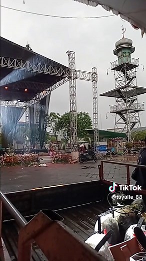 Outdoor Stage Setup for Events