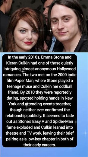 Emma Stone & Kieran Culkin's Low-Key Paper Man Romance