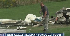 NTSB releases early findings in N. Collins crash