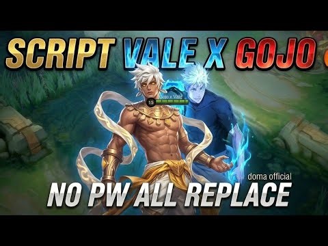 Script Vale X Gojo shinjuku no password #gojosatoru #mobilelegends #script