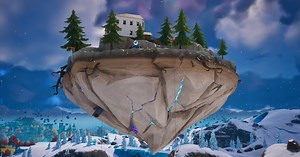 How to claim the Capture Point on the floating Loot Island in Fortnite