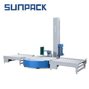 [Hot Item] Automatic in-Line Stretch Film Wrapper Pallet Wrapping Machine