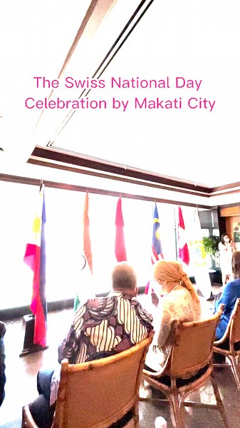 Last week, the Makati City Government commemorated the National Days celebrated in August by countries whose Embassies are located in the city. The Swiss National Day was represented at the event through the playing of the Swiss National Anthem followed by some remarks by Deputy Head of Mission, Céline Fürst. Here are some highlights! | Embassy of Switzerland in the Philippines