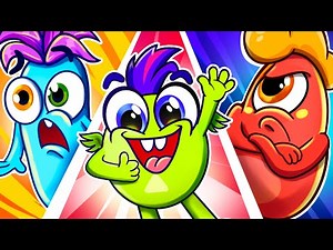 Feelings And Emotions Song 😊😧😪 Best Nursery Rhymes and Kids Songs by Fluffy Friends