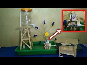 Cara Membuat Generator Kincir Air