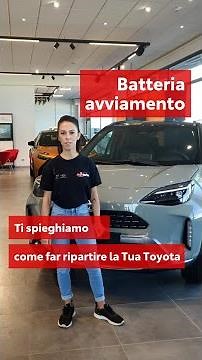 How to jump-start a TOYOTA YARIS HYBRID with a dead 12V battery in a few easy steps