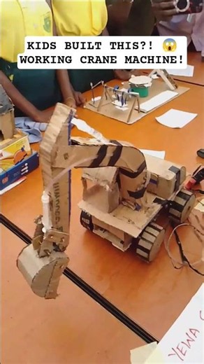 School Kids Build an Amazing Creative Crane Machine! 🤯
