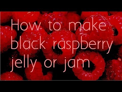 How to make black raspberry jelly