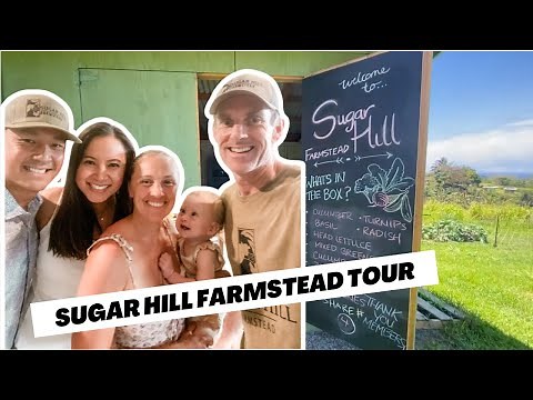 10-Acre Farm Tour on PARADISE!! Sugar Hill Farmstead on Big Island of Hawaii