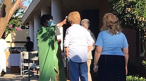 California churches are taking service outdoors during mandated indoor closures
