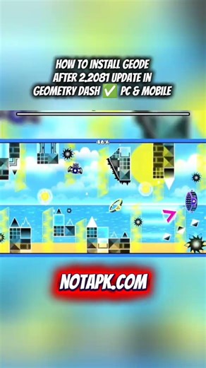 How to Install GEODE After 2.2081 Update in Geometry Dash ✅ PC & Mobile (iOS, Android) #geodash