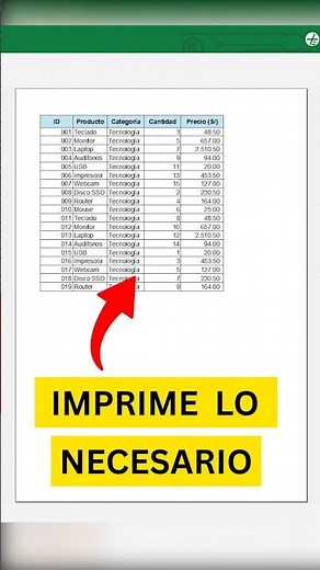 Stop printing incorrectly in Excel... print only what you need #excel #microsoftexcel #enriquexls