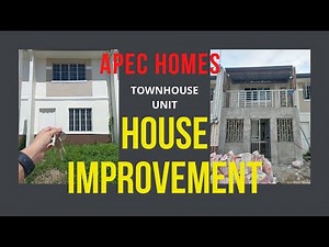APEC HOMES | Townhouse | House Tour | Vlog #2 Major House Improvement