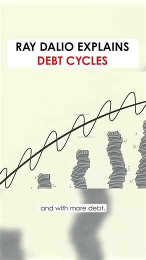 So much of our current political and economic climate can be explained by debt cycles— and how those cycles build on each other over time. I explain why in my new book, How Countries Go Broke. But if you’d like more context on how all of these pieces come together, I recommend you watch my 30-minute explainer “How the Economic Machine Works” on YouTube linked in the comments). | Ray Dalio