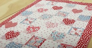 How To Create A Hearts And Pinwheel Quilt