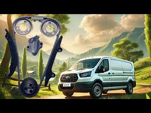 # how can replace the ford transit engine 2.2 timing chain, and V - belt tensioner bearings