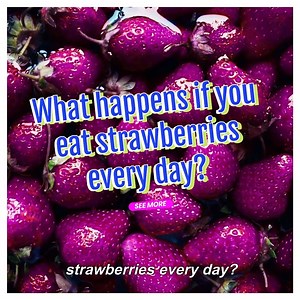 9.5K views · 181 reactions | What happens if you eat strawberries every day? | All about health and nutrition | Facebook