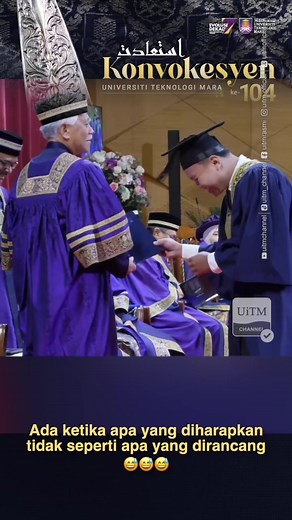 Konvokesyen UiTM 104: momen harapan vs kenyataan
