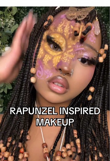 Rapunzel Inspired Makeup Look for Disney Fans