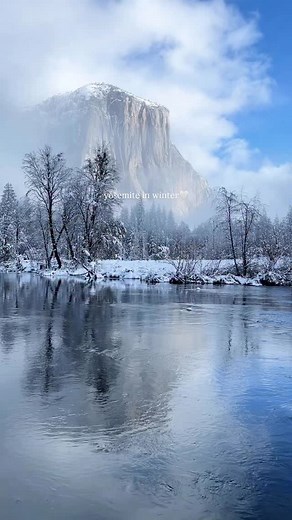 23K views · 3.1K reactions | first snowfall in yosemite national park is one of the most beautiful times to see the park❄️懶 | Julia Thompson | Facebook