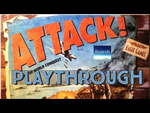 Attack! Board Game | Playthrough