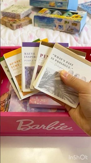 5 Mini Books Full of Vintage Stickers | Stationery Unboxing #stationary #sticker