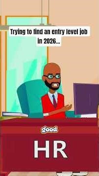 Trying to find an entry level job in 2026...