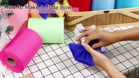 Tulle Rolls 6” by 100 Yards (300 feet) Tulle Roll Spool Fabric for DIY Tutu Skirts Wedding Baby Shower Crafts Decorations Party Supplies (Light Blue)